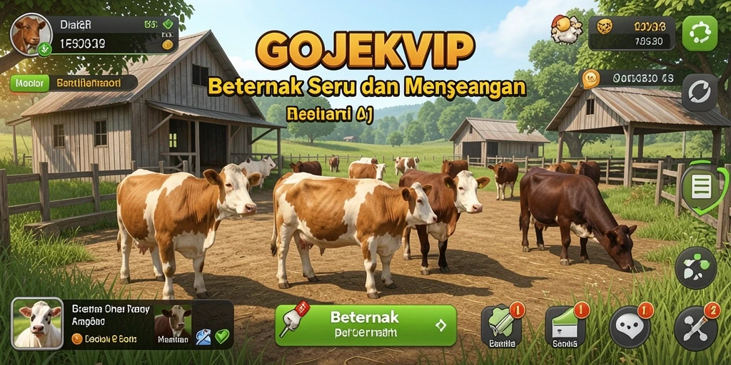 Tampilan antarmuka GOJEKVIP yang menarik dan fungsional.