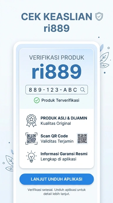 Tampilan kanal resmi ri889